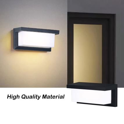 Brilagi - LED spoljno zidno svetlo BRICKY LED/12W/230V crna IP54