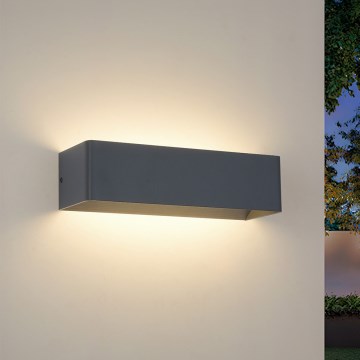 Brilagi - LED spoljno zidno svetlo DONNANI LED/12W/230V antracit IP44