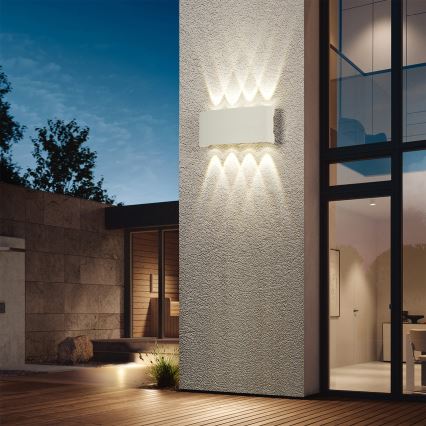 Brilagi - LED spoljno zidno svetlo FLAREBOX LED/8W/230V bela IP65