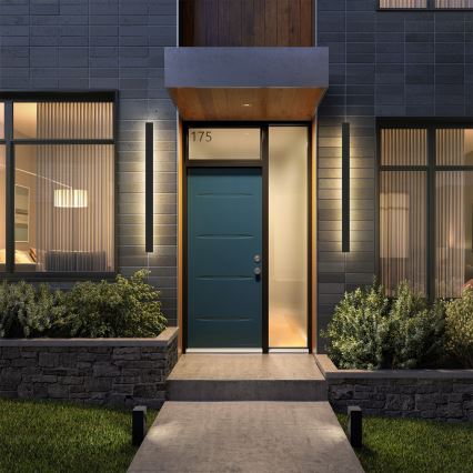 Brilagi - LED spoljašnja zidna svetiljka LINEAR LED/22W/230V 3000K IP65 100 cm crna CRI 90