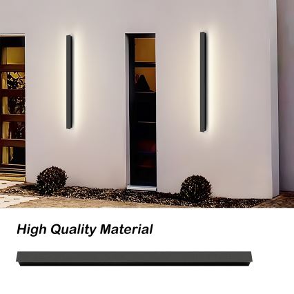 Brilagi - LED spoljašnja zidna svetiljka LINEAR LED/22W/230V 3000K IP65 100 cm crna CRI 90