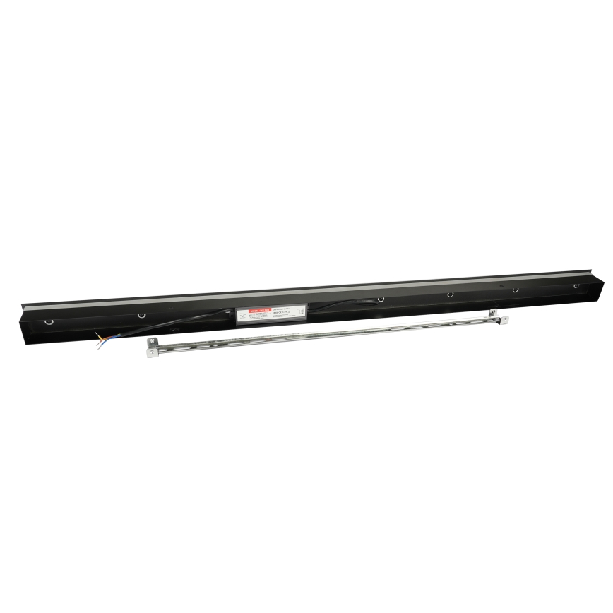 Brilagi - LED spoljašnja zidna svetiljka LINEAR LED/22W/230V 3000K IP65 100 cm crna CRI 90