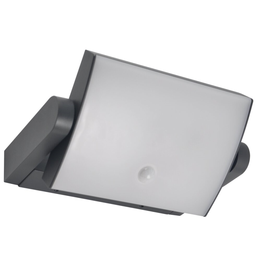 Brilagi - LED spoljašnje zidno svetlo sa senzorom ANKLE LED/18W/230V 3000K IP65 antracit