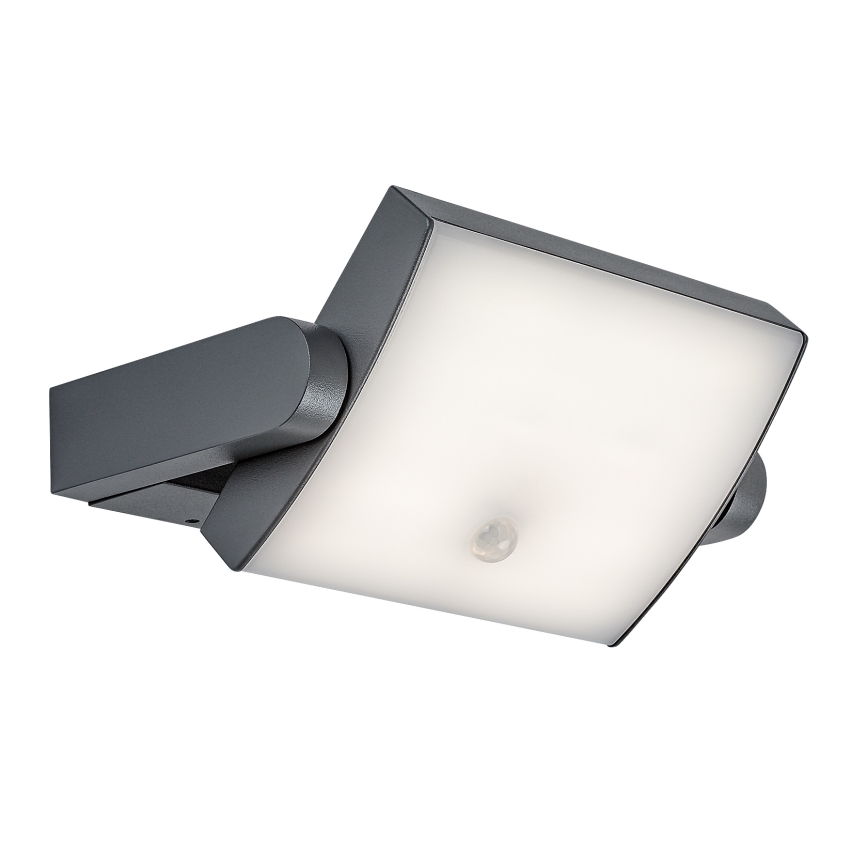 Brilagi - LED spoljno zidno svetlo sa senzorom ANKLE LED/18W/230V 4000K IP65 antracit