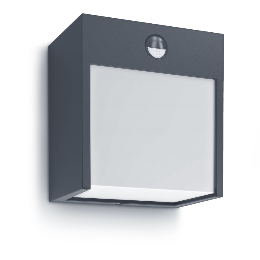 Brilagi - LED spoljašnje zidno svetlo sa senzorom TERNI LED/12W/230V antracit IP44