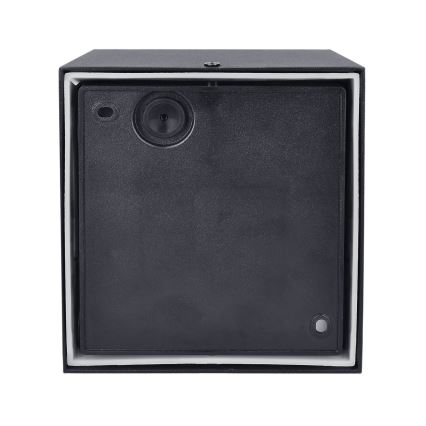 Brilagi - LED spoljašnje zidno svetlo sa senzorom TERNI LED/12W/230V crna IP44