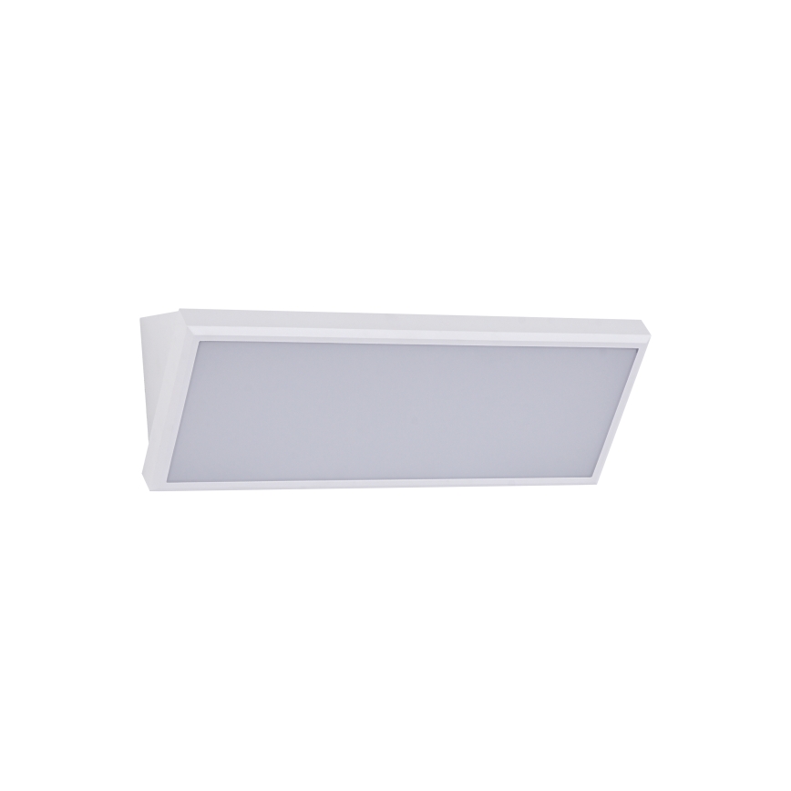 Brilagi - LED spoljašnje zidno svetlo sa senzorom TRIANGLE LED/42W/230V 45 cm bela IP65