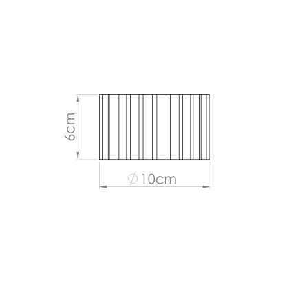 Brilagi - LED spot SFERA 1xGX53/30W/230V, prečnika 10 cm, bordo