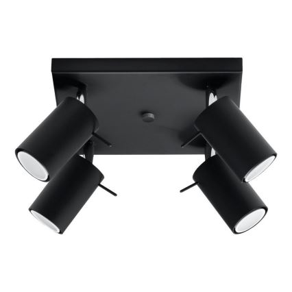 Brilagi - LED spot svetiljka ASMUS 4xGU10/7W/230V crna