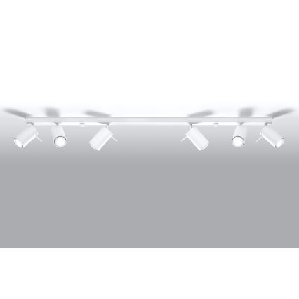 Brilagi - LED spot svetiljka ASMUS 6xGU10/7W/230V bela