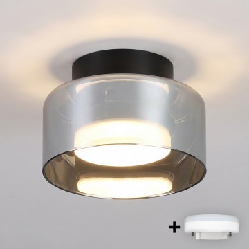 Brilagi - LED Spot svetiljka AURA LUX 1xGX53/30W/230V Ø 13 cm crna/zadimljena