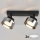 Brilagi - LED Spot svetiljka AURA LUX 2xGX53/30W/230V crna/dimljena