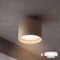 BRILAGI - LED spot svetiljka BACKLIT 1xGX53/15W/230V + LED/3W prečnik 8 cm bež