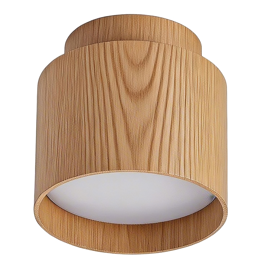 BRILAGI - LED spot svetlo BACKLIT 1xGX53/15W/230V + LED/3W, prečnik 8 cm, dekor hrasta