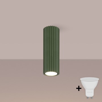 Brilagi - LED spot svetiljka CRESTO 1xGU10/10W/230V 20 cm zelena