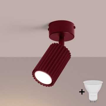 Brilagi - LED spot svetiljka CRESTO 1xGU10/10W/230V bordo