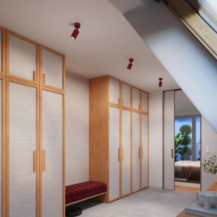 Brilagi - LED spot svetiljka CRESTO 1xGU10/10W/230V bordo