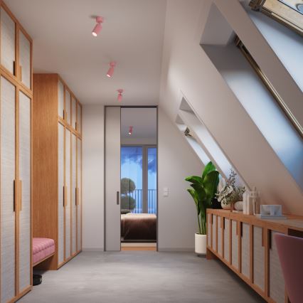 Brilagi - LED spot svetiljka CRESTO 1xGU10/10W/230V roze