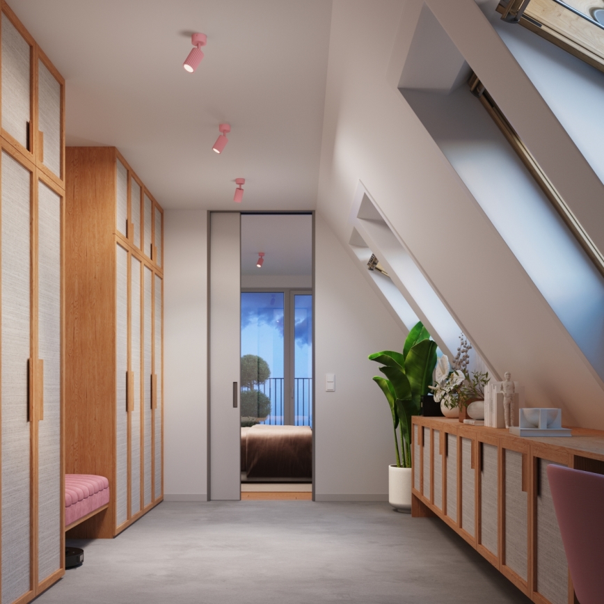 Brilagi - LED spot svetiljka CRESTO 1xGU10/10W/230V roze