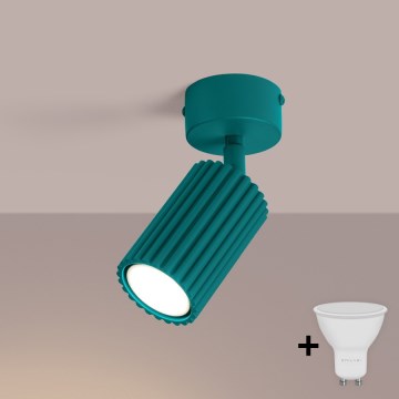 Brilagi - LED spot svetiljka CRESTO 1xGU10/10W/230V tirkizna