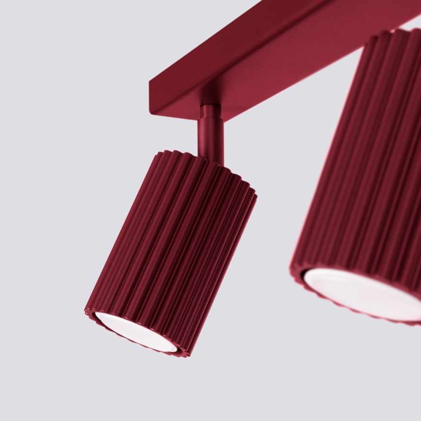 Brilagi - LED spot svetiljka CRESTO 2xGU10/10W/230V bordo