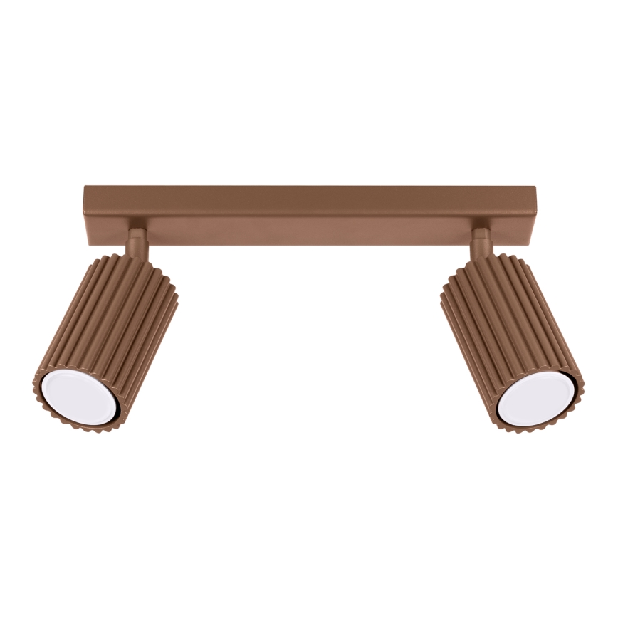 Brilagi - LED spot svetiljka CRESTO 2xGU10/10W/230V braon