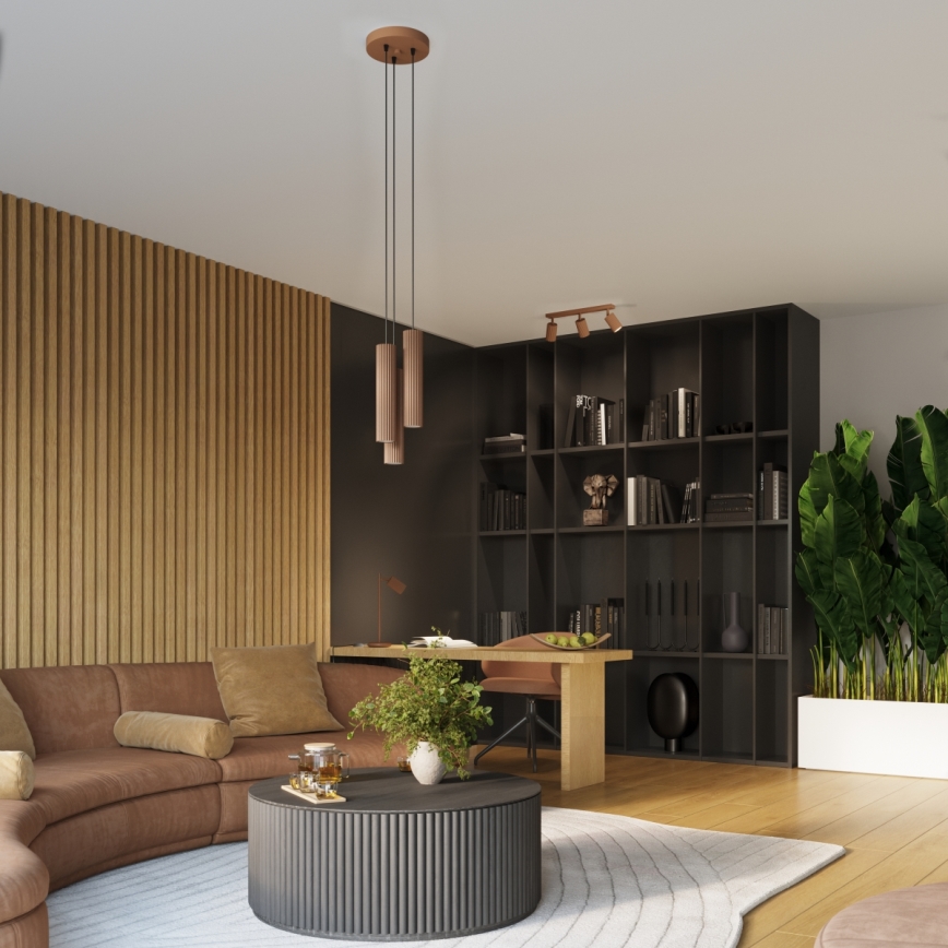 Brilagi - LED spot svetiljka CRESTO 2xGU10/10W/230V braon