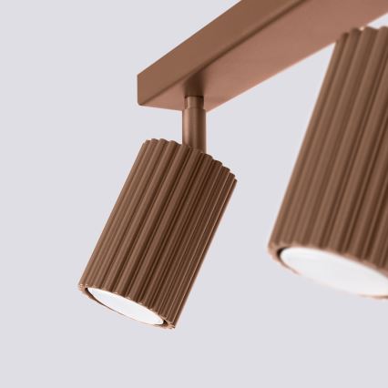 Brilagi - LED spot svetiljka CRESTO 2xGU10/10W/230V braon