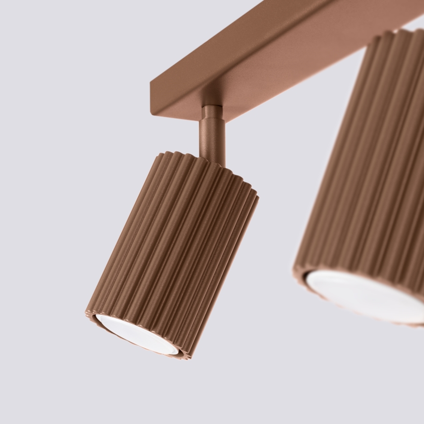 Brilagi - LED spot svetiljka CRESTO 2xGU10/10W/230V braon