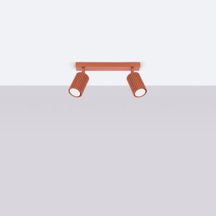 Brilagi - LED spot svetiljka CRESTO 2xGU10/10W/230V crvena