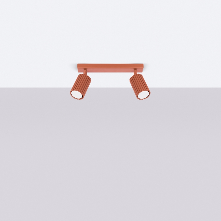 Brilagi - LED spot svetiljka CRESTO 2xGU10/10W/230V crvena