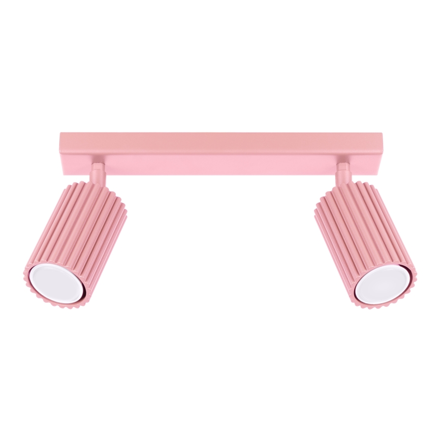 Brilagi - LED spot svetiljka CRESTO 2xGU10/10W/230V ružičasta