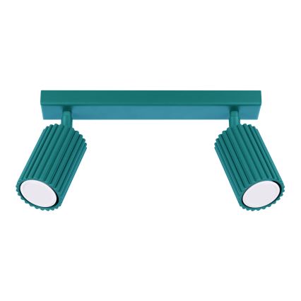 Brilagi - LED spot svetiljka CRESTO 2xGU10/10W/230V tirkizna