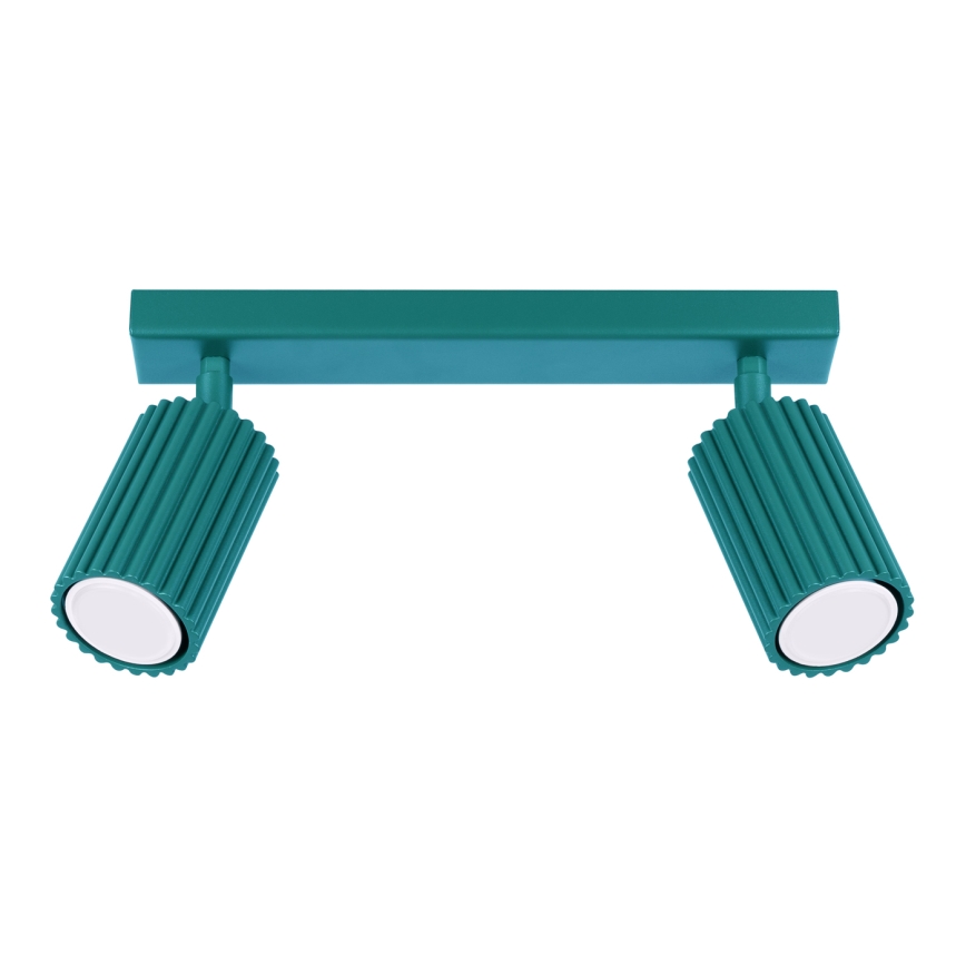 Brilagi - LED spot svetiljka CRESTO 2xGU10/10W/230V tirkizna