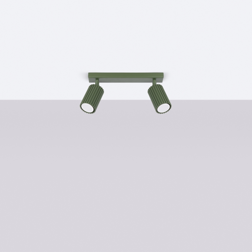 Brilagi - LED spot svetiljka CRESTO 2xGU10/10W/230V zelena