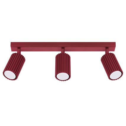 Brilagi - LED spot svetiljka CRESTO 3xGU10/10W/230V bordo