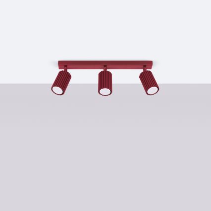 Brilagi - LED spot svetiljka CRESTO 3xGU10/10W/230V bordo