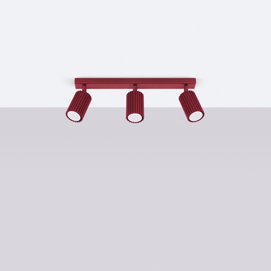 Brilagi - LED spot svetiljka CRESTO 3xGU10/10W/230V bordo