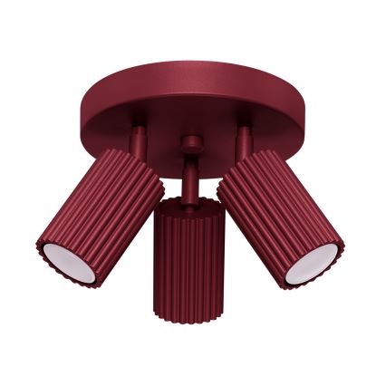 Brilagi - LED spot svetiljka CRESTO 3xGU10/10W/230V bordo