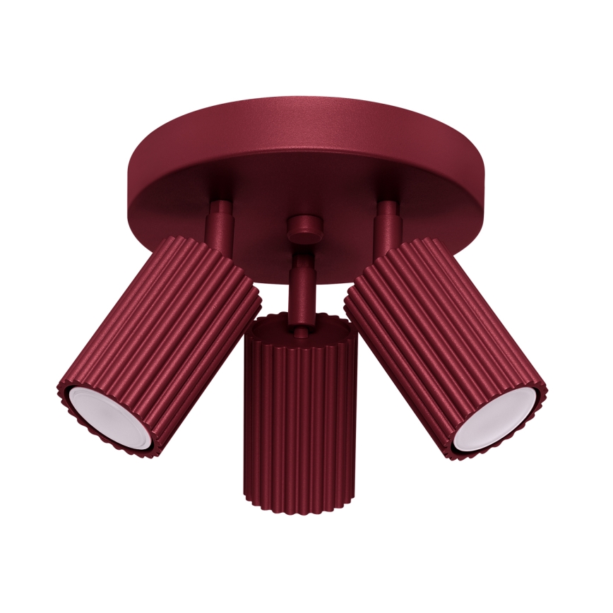 Brilagi - LED spot svetiljka CRESTO 3xGU10/10W/230V bordo