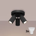 Brilagi - LED spot svetiljka CRESTO 3xGU10/10W/230V crna