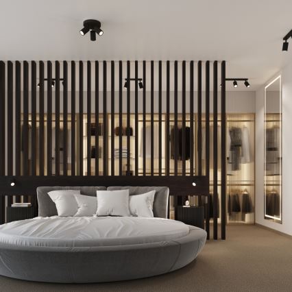 Brilagi - LED spot svetiljka CRESTO 3xGU10/10W/230V crna