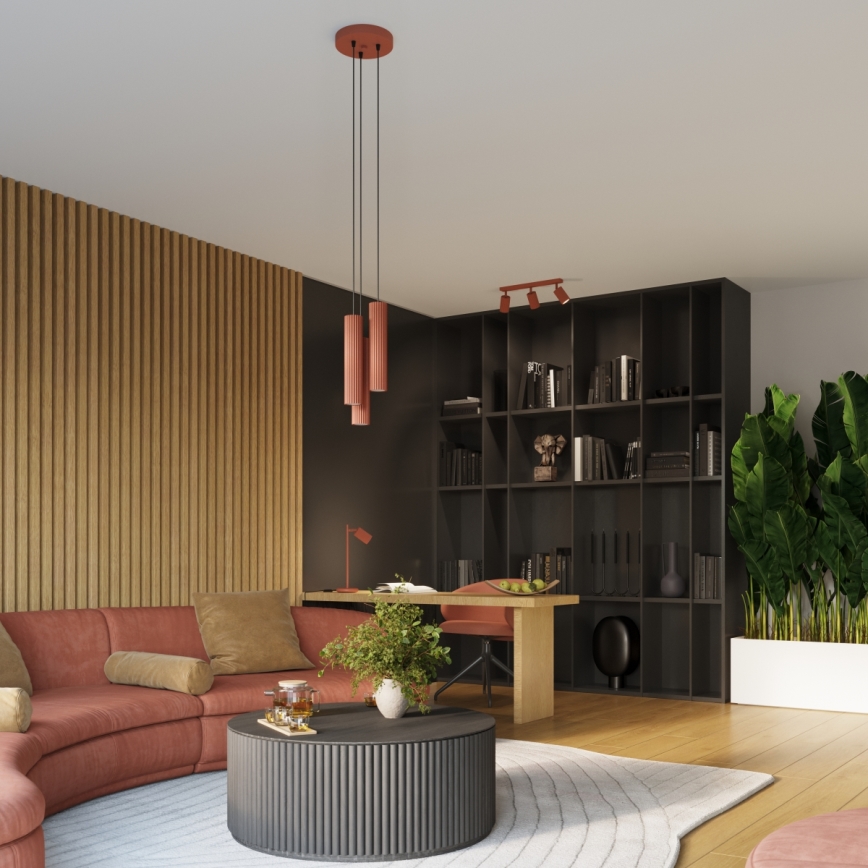 Brilagi - LED spot svetiljka CRESTO 3xGU10/10W/230V crvena