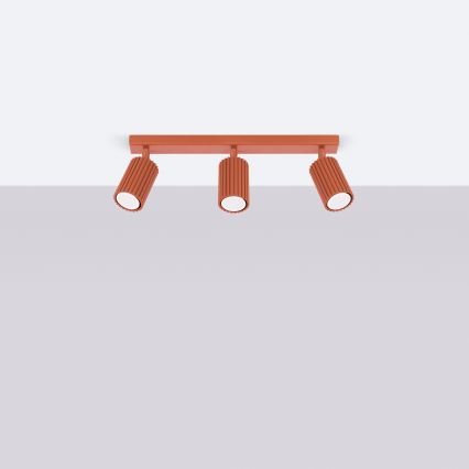 Brilagi - LED spot svetiljka CRESTO 3xGU10/10W/230V crvena