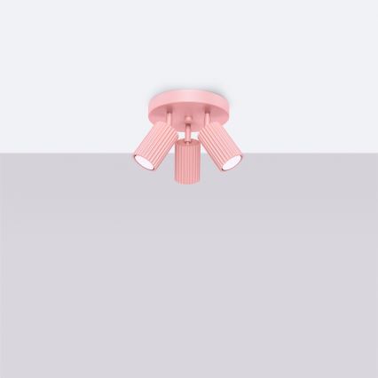 Brilagi - LED spot svetiljka CRESTO 3xGU10/10W/230V ružičasta