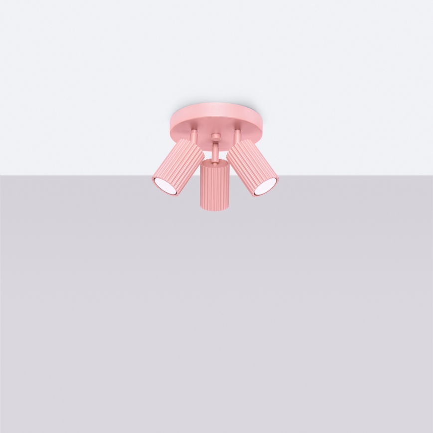 Brilagi - LED spot svetiljka CRESTO 3xGU10/10W/230V ružičasta