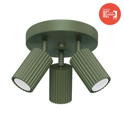 Brilagi - LED spot svetiljka CRESTO 3xGU10/10W/230V zelena