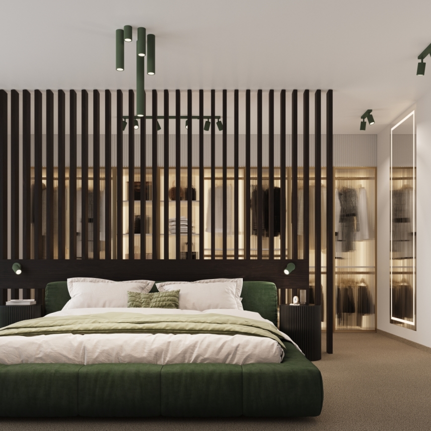 Brilagi - LED spot svetiljka CRESTO 3xGU10/10W/230V zelena