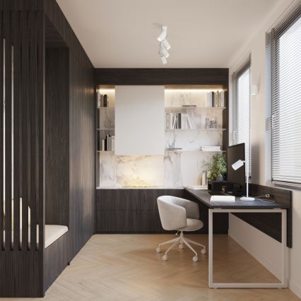 Brilagi - LED spot svetiljka CRESTO 4xGU10/10W/230V bela