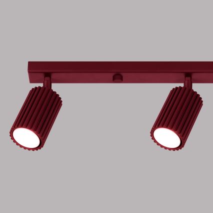 Brilagi - LED spot svetiljka CRESTO 4xGU10/10W/230V bordo